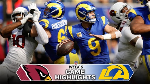 Arizona Cardinals vs. Los Angeles Rams Game Highlights | NFL 2026 Season Week 6