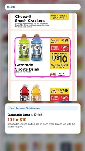 Shoprite Weekly Ad (11/1/26 - 11/7/26) Top 5 Deals #shorts