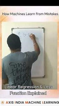 Linear Regression & Loss Function Explained
