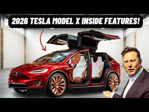 2026 Tesla Model X Interior — Smart Features That Make Driving Effortless (Full Breakdown)