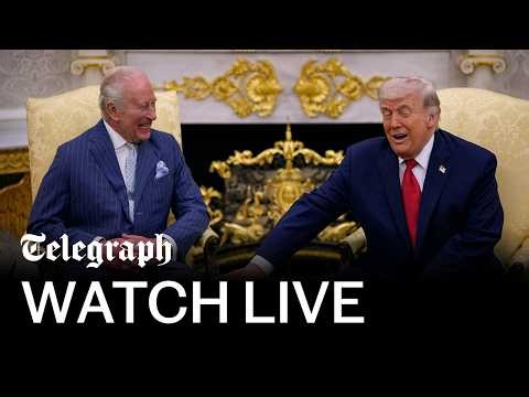 In full: King Charles attends state banquet during US state visit