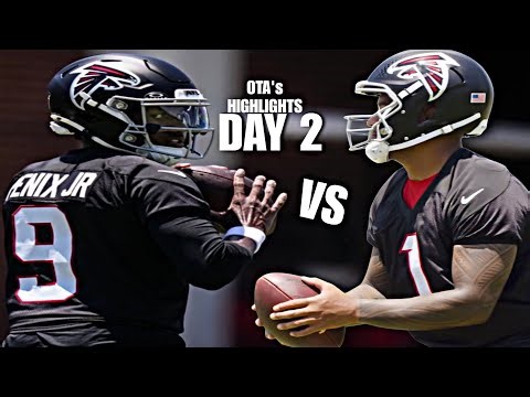 Atlanta Falcons OTA’s 2 DAY *HEATING UP* HIGHLIGHTS: Tua vs Michael Penix battle for QB1 SPOT + MORE