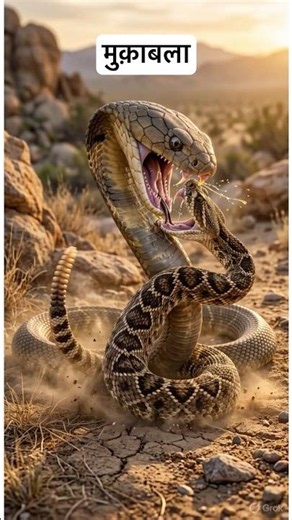 🐍 दुनिया का सबसे खतरनाक Snake Battle! 😱 King Cobra vs Giant Olive Python | Who Wins? #Shorts