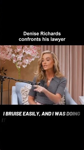 Denise Richards says a video filmed at her surgeon's@thejennymccarthywahlbergshow
