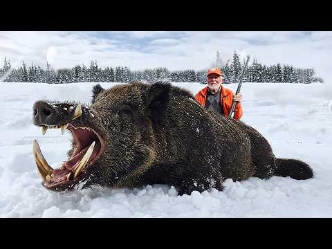 GIANT MONSTER WILD BOAR HUNTING