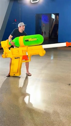 When Toys Become Deadly: The World’s Strongest Water Gun! 🔫
