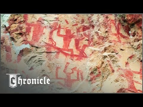 Archeologists Investigate 2,500-Year-Old Chinese Cliff Paintings