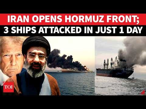 IRGC Attacks Three Ships For Defying Iranian Orders; Hormuz Explodes As Iran Reasserts Control