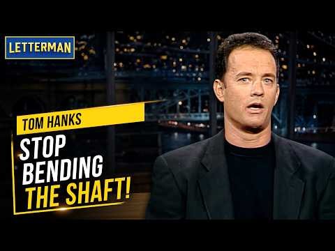Tom Hanks: From Cher’s Bellhop to Hollywood Royalty | David Letterman
