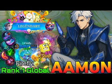 Deadly Daggers Aamon Monster Jungler - Top 1 Global Aamon by Firefly. - Mobile Legends