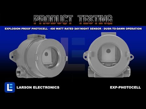 Explosion Proof Photocell - 400 Watt Rated Day/Night Sensor - Dusk-to-Dawn Operation