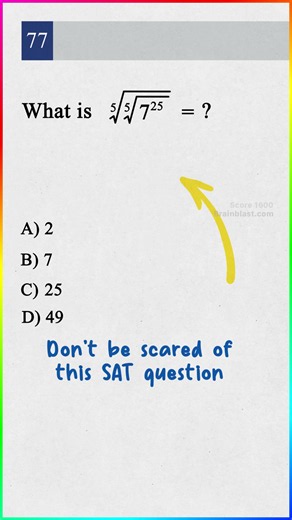 Don’t be scared of this SAT question.. #satprep #sathacks #satmath #satstrategies #digitalSAT