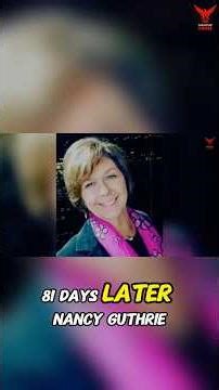 Nancy Guthrie Disappearance #missingpersons #truecrime