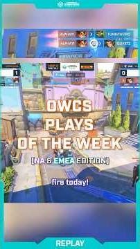 While we’re waiting for Champions Clash…some of the highlights from Playoffs! 🔥 #OWCS #overwatch