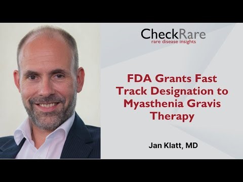 FDA Grants Fast Track Designation to Myasthenia Gravis Therapy