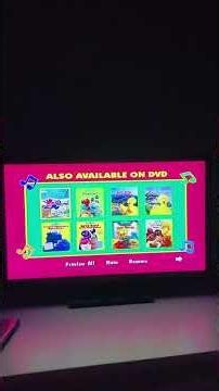 Sesame Street Sing Hoot and Howl with the Sesame Street Animals 2004 DVD Menu Walkthrough
