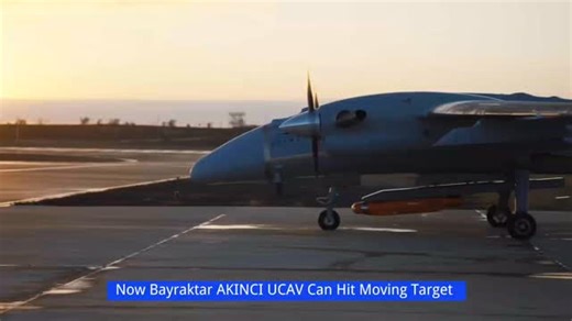 ⚡Now Bayraktar AKINCI UCAV Can Hit Moving Target Turkey’s Bayraktar AKINCI unmanned combat aerial vehicle (UCAV), developed by Baykar, has successfully completed a live firing test against a moving target using the TOLUN-IIR precision-guided munition produced by ASELSAN. The successful engagement highlights AKINCI’s growing strike capability and the effectiveness of Turkey’s indigenous smart munitions, marking another milestone in the integration of advanced weapons systems on the high-altitude,