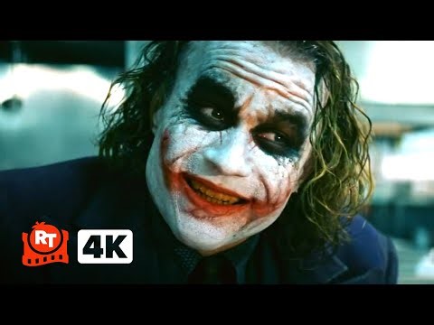 The Dark Knight (2008) 4K - Joker's Magic Trick | Movieclips