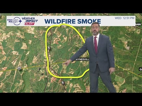 First Coast Weather: Wildfire Smoke & Air Quality Forecast for Georgia and Florida