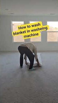 how to wash blanket in washing machine .