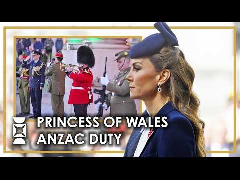 Princess of Wales Honours ANZAC Fallen in London in Historic First