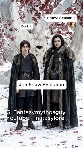 Game Of Thrones Jon's Snow Evolution: Show Vs Books