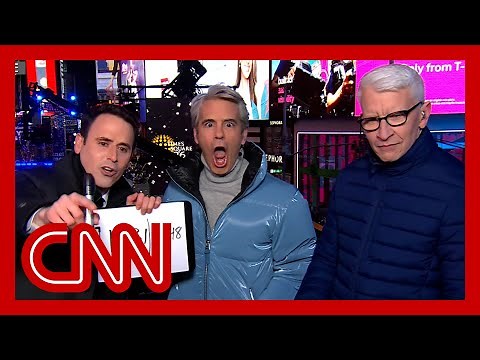 Mentalist Oz Pearlman blows Andy's and Anderson's minds | CNN New Year's Eve 2026
