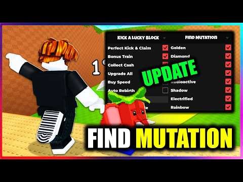 [💵UPD] Kick a Lucky Block Script - Perfect Kick & Claim, Find Mutation