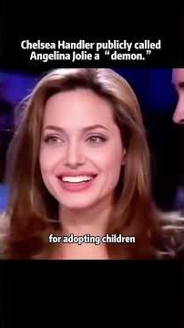Chelsea Handler Called Angelina Jolie a “Demon” 😳🔥 #ChelseaHandler #AngelinaJolie