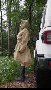 3-ROOM LUXURYMOTORHOME CAMPING IN HEAVY RAIN