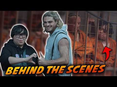 I WENT AND FILMED AT THE STREET FIGHTER MOVIE SET!!