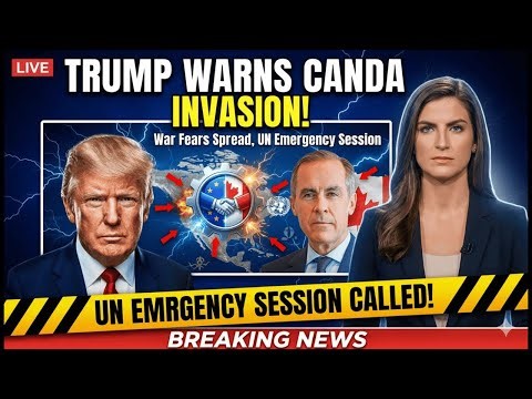 BREAKING: Trump Warns Canada Comply or Face Invasion—War FEARS Spread, UN Emergency Session