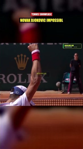 The Moment Novak Djokovic Impossible Defensive Shots Silenced the Entire Arena! Legendary play 🤯🔥 #S