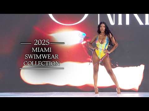 ✨ 2025 MIAMI SWIMWEAR COLLECTION ✨｜4K｜#LINGERIEㅣMiami Swim Week® -The Shows #O Niki