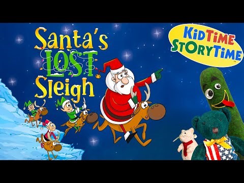 Santa's Lost SLEIGH 🎅 Santa read aloud 🛷