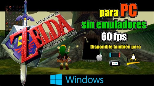 The Legend of Zelda - Ocarina del Tiempo - PC port