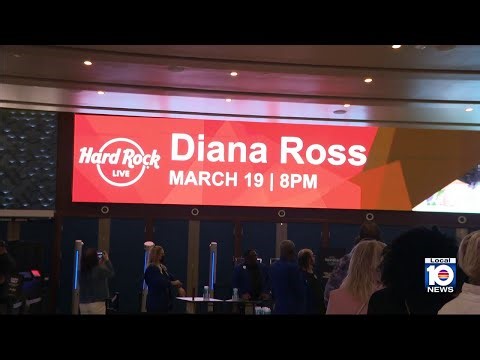 Diana Ross performs at Hard Rock Live in front of sold out crowd