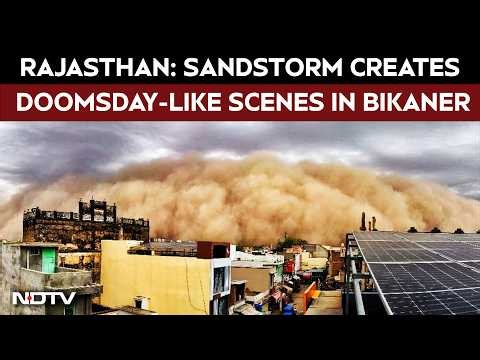 Rajasthan Sand Storm | Jaisalmer Border Regions Engulfed By Massive Sandstorm