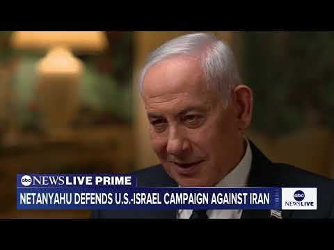 Israeli Prime Minister Benjamin Netanyahu spoke with ABC News’ Linsey Davis