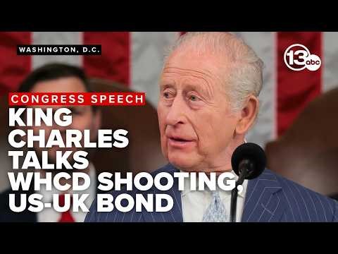 FULL: King Charles III addresses US Congress, notes 'times of great uncertainty'