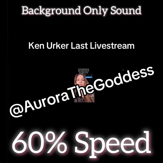 🎧 ENHANCED AUDIO: KEN URKER’S LAST LIVESTREAM @The GWN @LifetimeTV @WorldStar Hip Hop @Pubity @TMZ @Lauren Sheree @ConspiraTea @𝕀𝕍𝕆ℝ𝕐ℝ𝕆𝕊𝔼𝕂ℕ𝕆𝕎𝕊™ @Shortykinss @TrueCrimesLive I enhanced a short section of audio from what has been described as Ken Urker’s last livestream because there appears to be very faint conversation in the background that is extremely difficult to make out in the original recording. In this video, I repeated the same approximately 17–19 second section several time