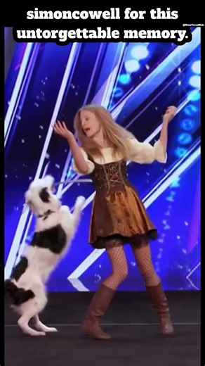 Simon Cowell Couldn’t Hide His Reaction to This Dog! 🐶❤️ #Shorts