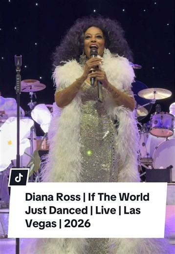 Diana Ross | If The World Just Danced | Live | Las Vegas | 2nd October 2026 #dianaross #dianarosslive #legacy2026