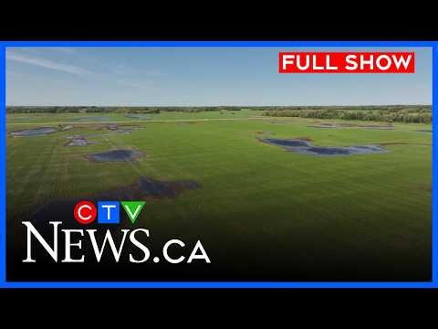 Flooded fields and soggy crops after heavy rainfall | CTV News Edmonton at 11:30 for June 25, 2026