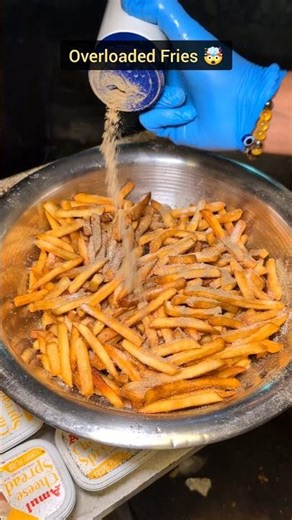 Surat Street Style Overloaded French Fries recipe 🤤🔥