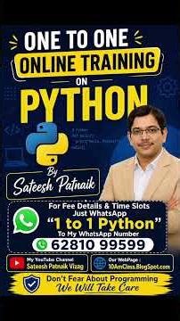 🔥 Personal Training for Python, Selenium With Python & Java , Manual Testing , SQL Server #python