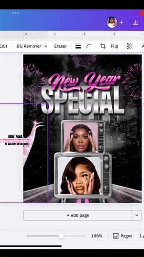 Create an Engaging New Year Flyer Using Canva