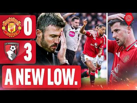 Surely The End For Carrick | Manchester United 0-3 Bournemouth | LIVE Match Review | Premier League