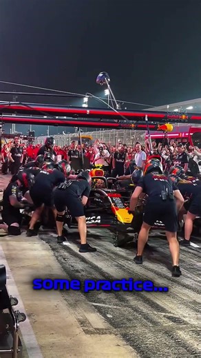 Red Bull Pit Stop Practice 🇶🇦 | Qatar GP 2025