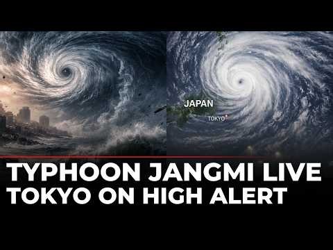 Typhoon Jangmi LIVE: Flight Cancellations Hit Okinawa as Category 1 Storm Nears Japan | Asia News